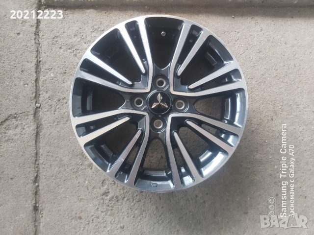 1 брой алуминиева джанта за Mitsubishi Space Star 15, снимка 2 - Гуми и джанти - 44685287