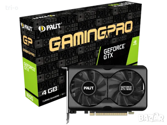 Видео карта Palit GeForce GTX 1650 4GB GamingPro, снимка 1