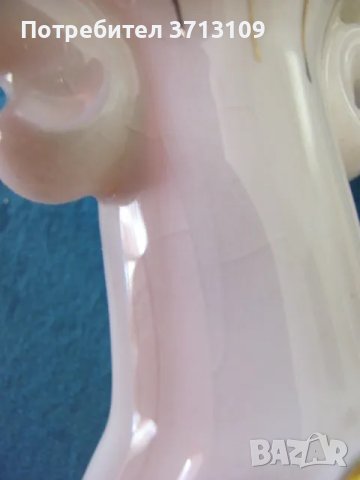 Ваза порцелан ,маркирана KAWEX KARLSBAD, ръчна изработка, снимка 8 - Вази - 48653416