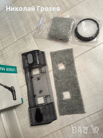 Безжична прахосмукачка Vactidy V15 Max, мощно засмукване 65kPa, мотор 600W, време на работа 60 мин., снимка 6 - Прахосмукачки - 54102235