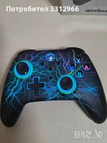Чисто нов безжичен контролер Mytrix Zero-Kirin, съвместим с Nintendo Switch, PC, Android и iOS. , снимка 2 - Джойстици и геймпадове - 56248789