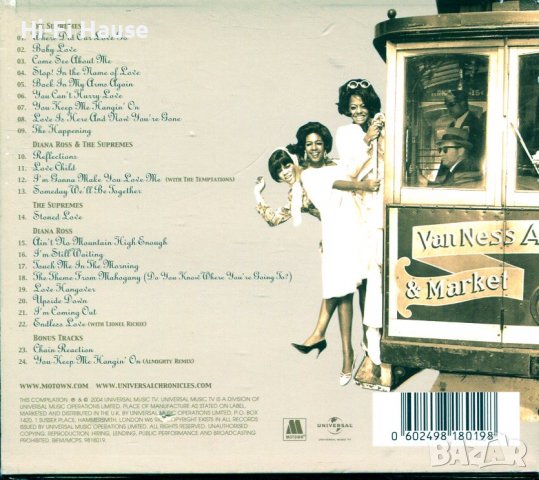 Diana Ross& the Supremes, снимка 2 - CD дискове - 37711891