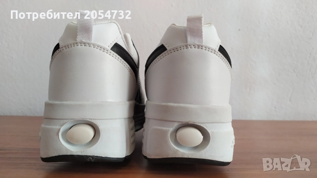 Нови обувки с прибиращи се колелца (PHTEER) , ролер обувки, снимка 12 - Ролери, кънки - 52289353