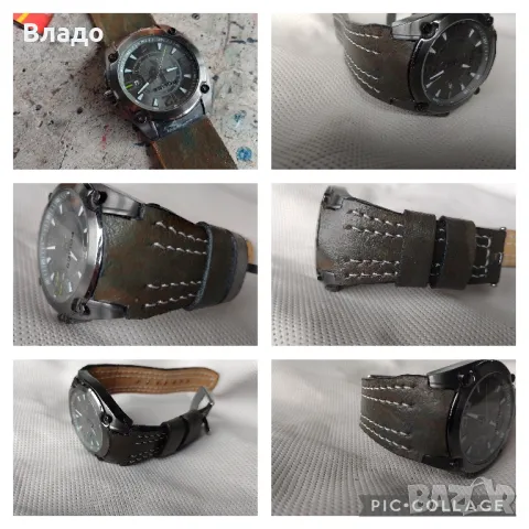 изработване на кожени каишки по поръчка Invicta,police,dizel, Seiko, citizen, Tissot , снимка 5 - Каишки за часовници - 49945742