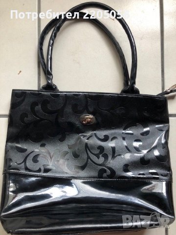 дамска черна чанта 10лв