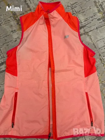 New balance велоелек/ветровка/вело джърси   S/M , снимка 12 - Елеци - 49691870
