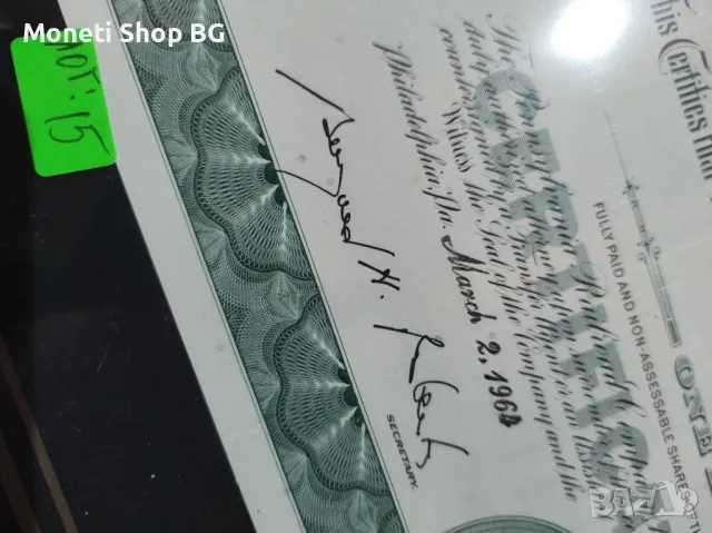 Американски ценни книжа, снимка 5 - Нумизматика и бонистика - 49028494