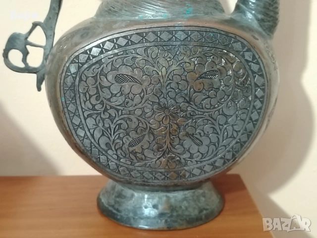 Много стар красив арабски ибрик , снимка 11 - Антикварни и старинни предмети - 53171543