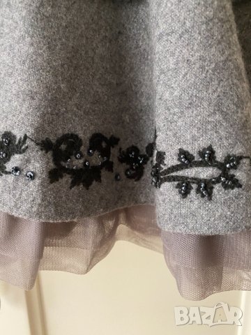 Детска зимна рокля/сукман Бенетон за 10/12години, снимка 3 - Детски рокли и поли - 34338372