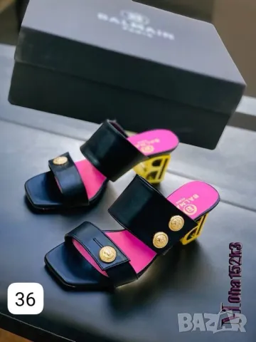 чехли на ток balmain , снимка 2 - Чехли - 50337612