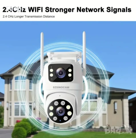 Двойна WI-FI Камера - две точки на наблюдение, снимка 4 - Други - 50568609