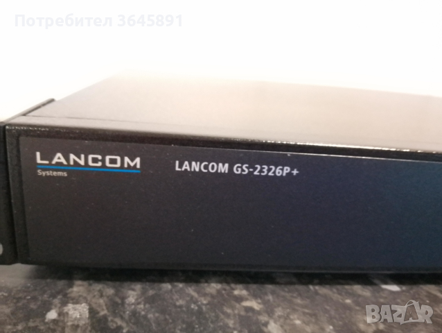 Суич управляем LANCOM GS-2326P+ 24 x 10/100/1000 (PoE+) switch, снимка 3 - Суичове - 44915318