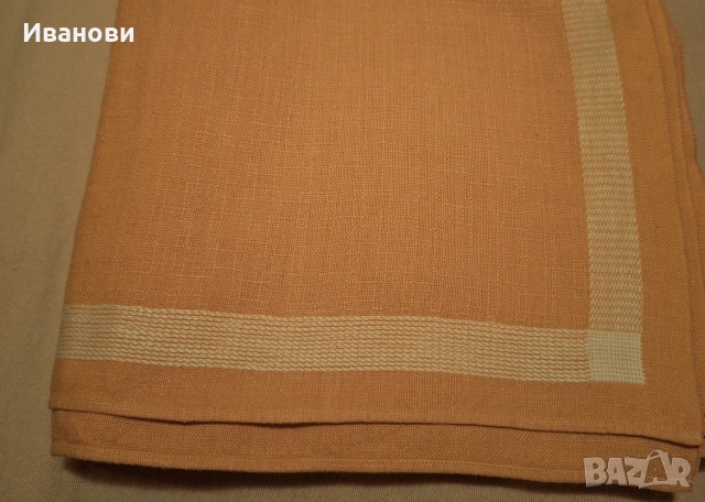 ленена нова покривка 130 х 80