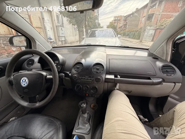 vw Beetle 2.0 газ/кожа/подгрев, снимка 5 - Автомобили и джипове - 56432966