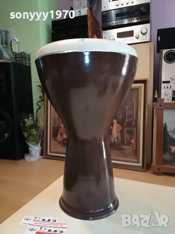 ТАРАМБУКА ГОЛЯМА КАФЯВА 43СМ ГЛАНЦ 0205231824, снимка 2 - Ударни инструменти - 40565835