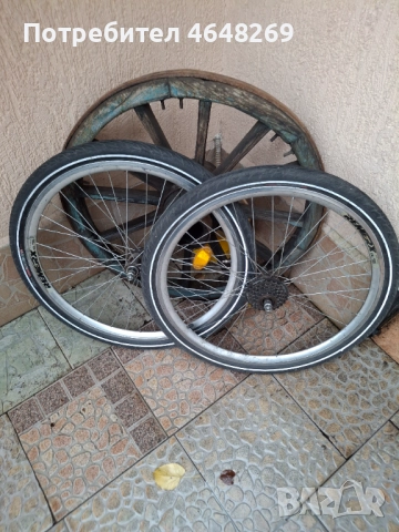 Продавам гуми с капли за велосипед 26"