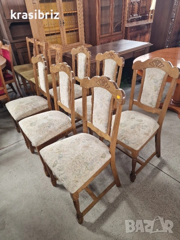 К-т Масивни Столове-6бр-внос от Германия!ОБЯВЕНАТА ЦЕНА Е ЗА БРОЙ!