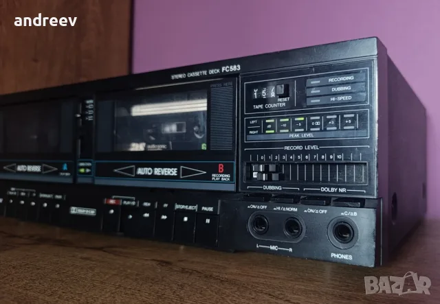 Philips FC583 Двукасетен дек, снимка 5 - Декове - 55780999
