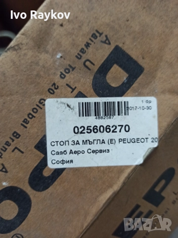 Задни светлини за мъгла за Peugeot 206 Hatchback , 550-4001N-UE, снимка 7 - Части - 52021452