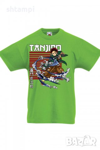 Детска тениска Demon Slayer Tanjiro Kamado 01,Анимация,игра,Празник,Повод, снимка 9 - Детски тениски и потници - 37946566