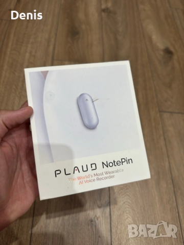 Диктофон - PLAUD NotePin Ai Voice Recorder - Нов