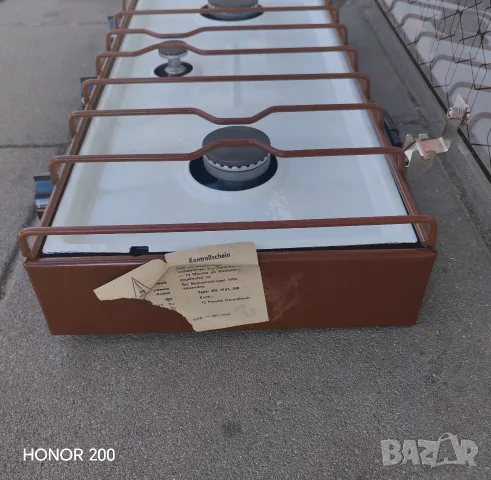 Котлон на газ,LPG три горелки ГДР. , снимка 6 - Котлони - 56136089