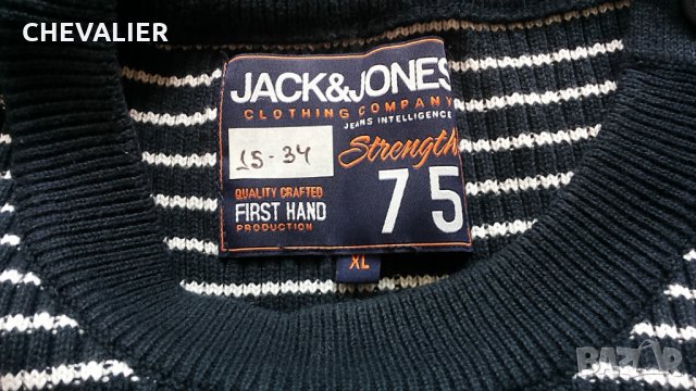 Jack & Jones размер XL мъжка блуза 15-34, снимка 8 - Блузи - 29398990