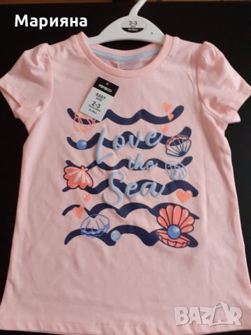 нова тениска за момиче 2-3год, снимка 3 - Детски тениски и потници - 30908043