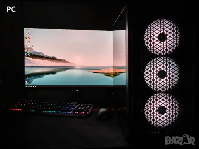 Геймърски Компютър PC Ryzen 9600x/ 16GB DDR5 / RTX 3070 /1TB SSD 750W PSU