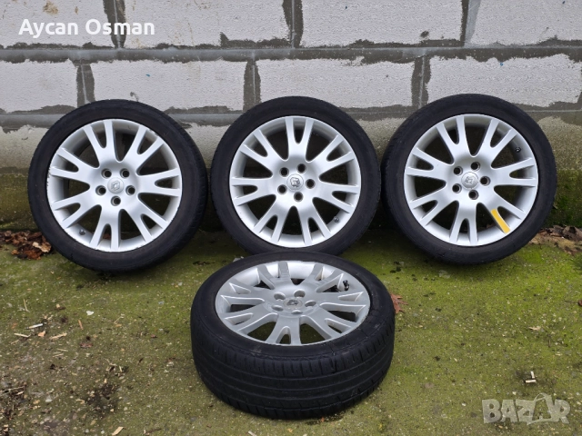 Оригинални джанти Renault Silverstone 17" с летни гуми GENERAL ALTIMAX SPORT 225/45 R17