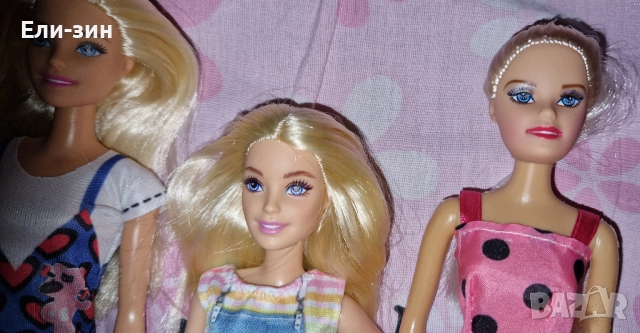 лот 4 нови кукли Барби с рокли и обувки, снимка 3 - Кукли - 52795874