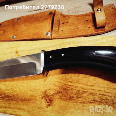 Колекционерски Ловен масивен нож , снимка 3 - Други ценни предмети - 50567382