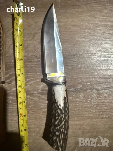 Много здрав ръчно изработен ловен нож, снимка 7 - Ножове - 52861301