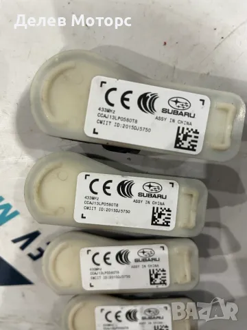 CCAJ13LP0580T8 433MHz 20150J5750 датчици джанти сензори за налягане на гуми от Subaru Forester SJ, снимка 2 - Части - 49042527