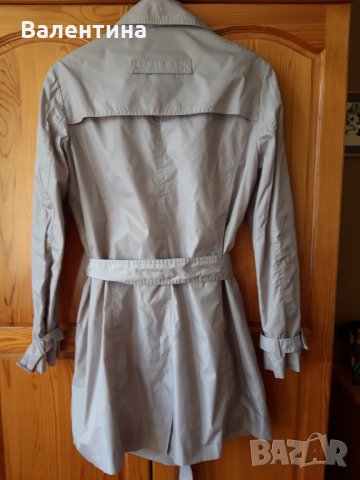 Красив дамски шлифер в сиво, снимка 3 - Шлифери - 30824180