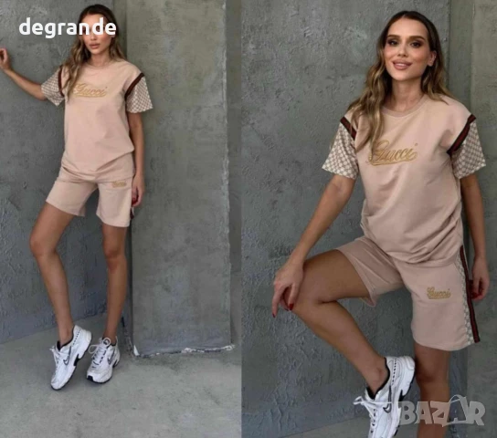 Спортен дамски комплект Gucci