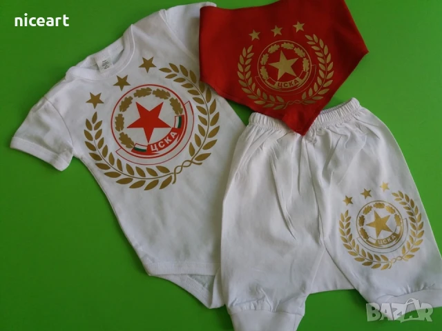 Боди на ЦСКА , снимка 8 - Бодита за бебе - 51296876