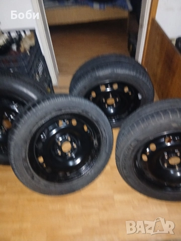 5×100 57.1ц.о.15цола с гуми на тях 195 5515, снимка 15 - Гуми и джанти - 52341942
