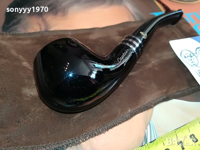 ЛУЛА-ЛУКСОЗНА ГЛАНЦОВА С ЛОГО И КЕЙС 1304231040, снимка 3 - Лули - 40355069