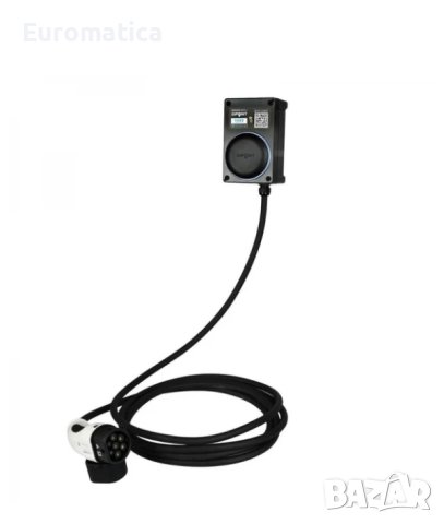 ЗАРЯДНА СТАНЦИЯ EVPOINT EV7 5 М КАБЕЛ ТИП 2 | 7.4 KW AC | ЧЕРЕН ЦВЯТ, снимка 3 - Друга електроника - 40803787