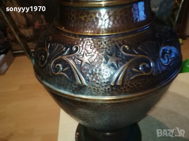 ГОЛЯМА КАНА ВАЗА ОТ ФРАНЦИЯ 1603242107, снимка 12 - Антикварни и старинни предмети - 44797160