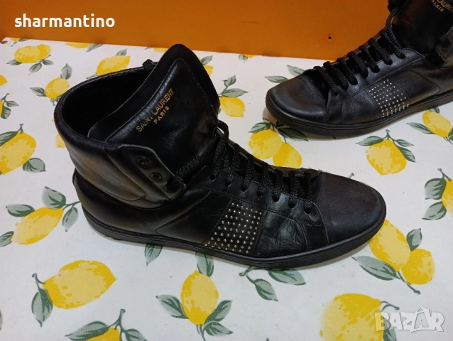 Saint Laurent Paris кожени N 39 - 82 лв, снимка 3 - Кецове - 52012694