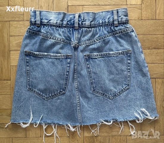 Дамски дънкови поли , снимка 2 - Поли - 51006439