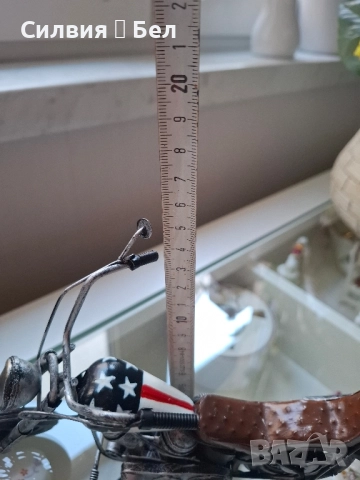 Винтидж декоративен мотор – духът на свободата🏍, снимка 6 - Декорация за дома - 51450148