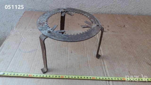 кован възрожденски сажер, пиростия, огнище , снимка 4 - Антикварни и старинни предмети - 39156737