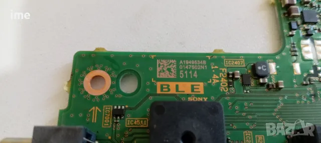 Main Board 1-888-390-12, A1949534B. Свален от Телевизор Sony KDL-42W656A. Работещ., снимка 3 - Части и Платки - 47579581