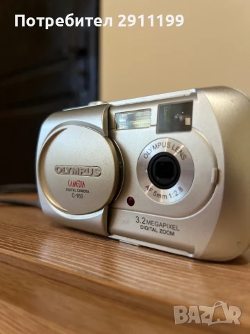 Фотоапарат Olympus 3,2Mp, снимка 2 - Фотоапарати - 50674470