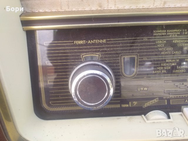 TELEFUNKEN Concertino 9  1958г, снимка 7 - Радиокасетофони, транзистори - 29513002