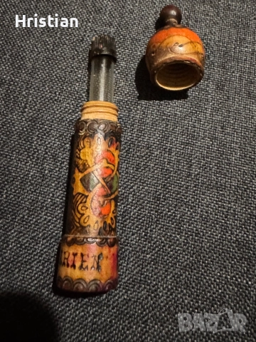 Шишенце за розова вода, снимка 3 - Антикварни и старинни предмети - 52457637