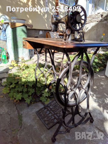 "THE SINGER MANFG & CO TRADE MARK", ORIGINAL КРАЧНА ШЕВНА МАШИНА, снимка 10 - Шевни машини - 30241224